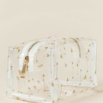 Hộp bút trong suốt họa tiết