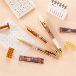 Bộ bút chì bấm tự động họa tiết gấu xinh xắn