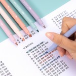 Bộ bút lông hai đầu 6 màu