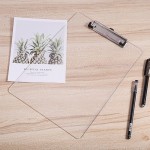 Nẹp giấy trong suốt siêu dày