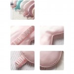 Mặt nạ che mắt ngủ hai mặt bằng lụa mềm co giãn 