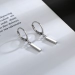 Khuyên tai kẹp tai titan nam nữ thanh thẳng UNISEX