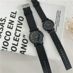 ￼Đồng hồ cặp đôi nam nữ dây cao su 