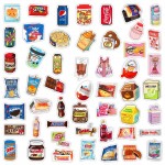 ￼Bộ 50 Miếng Dán Trang Trí Họa Tiết Graffiti 