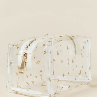 Hộp bút trong suốt họa tiết