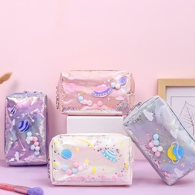 Bóp Viết Hologram Cao Cấp Hình Vũ Trụ