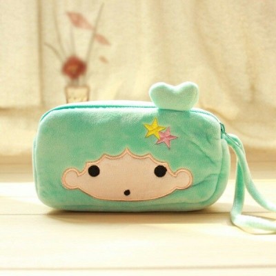 Túi đựng bút hình cô gái nhồi bông đáng yêu 