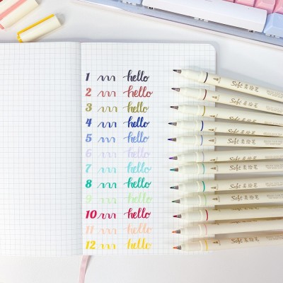 Bút viết thư pháp nhiều màu