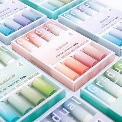 Bộ 6 bút dạ quang ngòi mềm