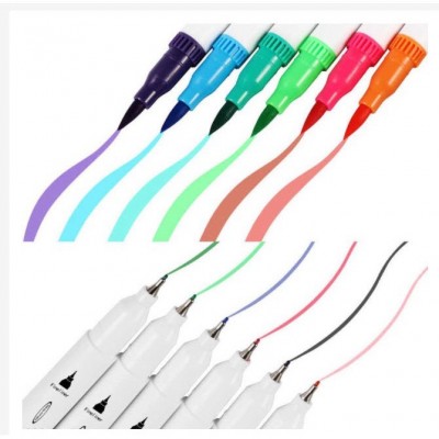 Bộ bút lông kim 2 đầu