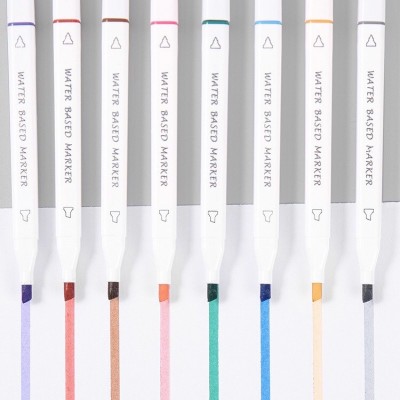 Bút marker gốc nước mini 2 đầu