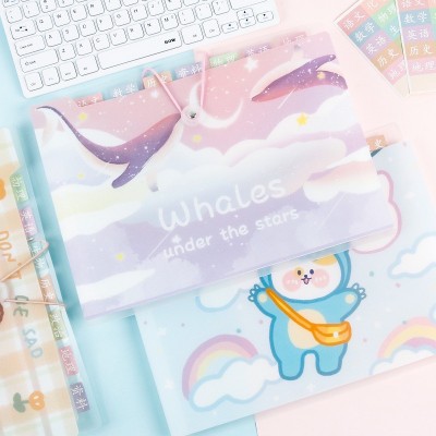 Bìa sơ mi A4 8-12 ngăn