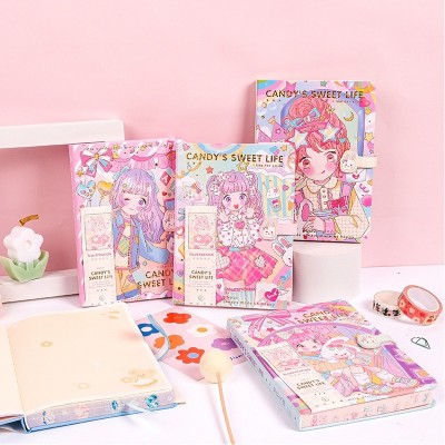 Sổ tay ghi chú khóa nam châm 32k