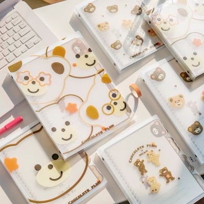 Sổ Binder còng nhựa bìa trong khổ A5/B5