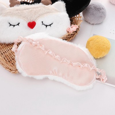  Miếng bịt mắt ngủ bằng lông nhung hình nai