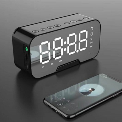 Loa bluetooth mini kiêm đồng hồ