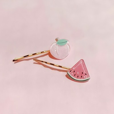 Kẹp tóc trái cây