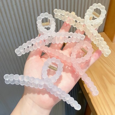 Kẹp tóc nhựa tròn