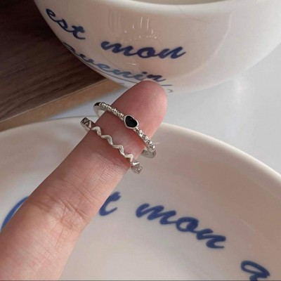 Set nhẫn trái tim kim cương