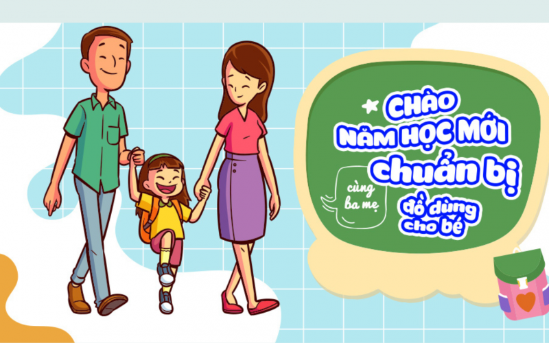 NĂM HỌC MỚI BẮT ĐẦU- Mua gì cho bé?