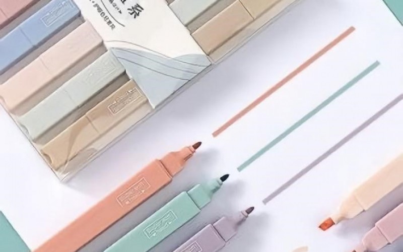 BÚT HIGHLIGHT 2 ĐẦU MÀU PASTEL