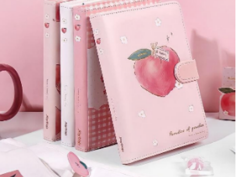 Notebook hình quả đào