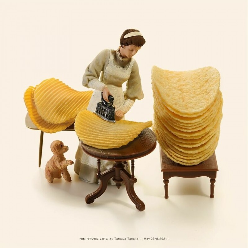 Mô hình bánh snack