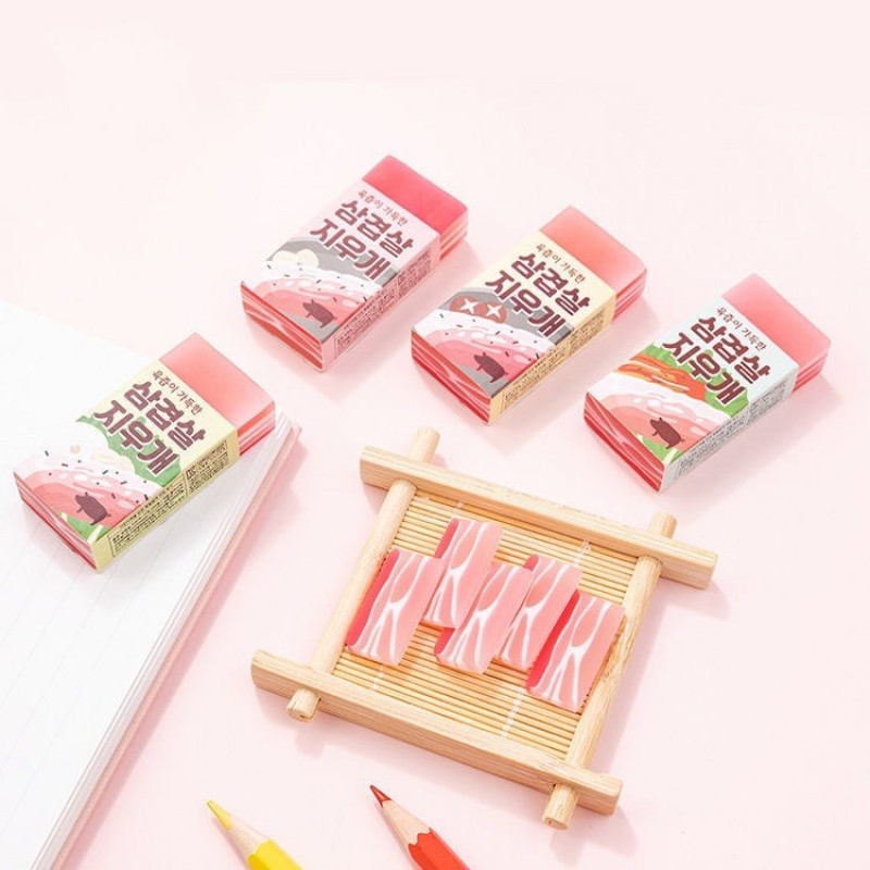 Gôm tẩy hình thịt lợn vui nhộn