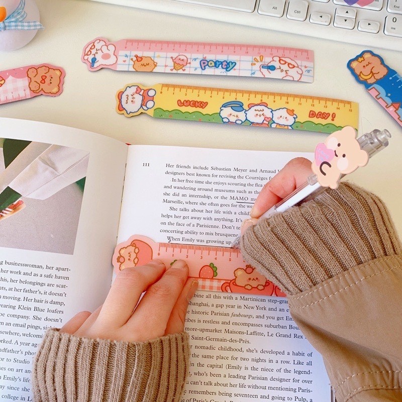 Thước kẻ dẻo có nam châm