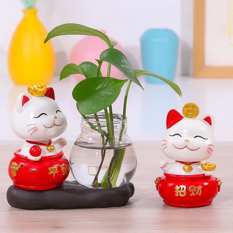 Mô hình mèo thần tài