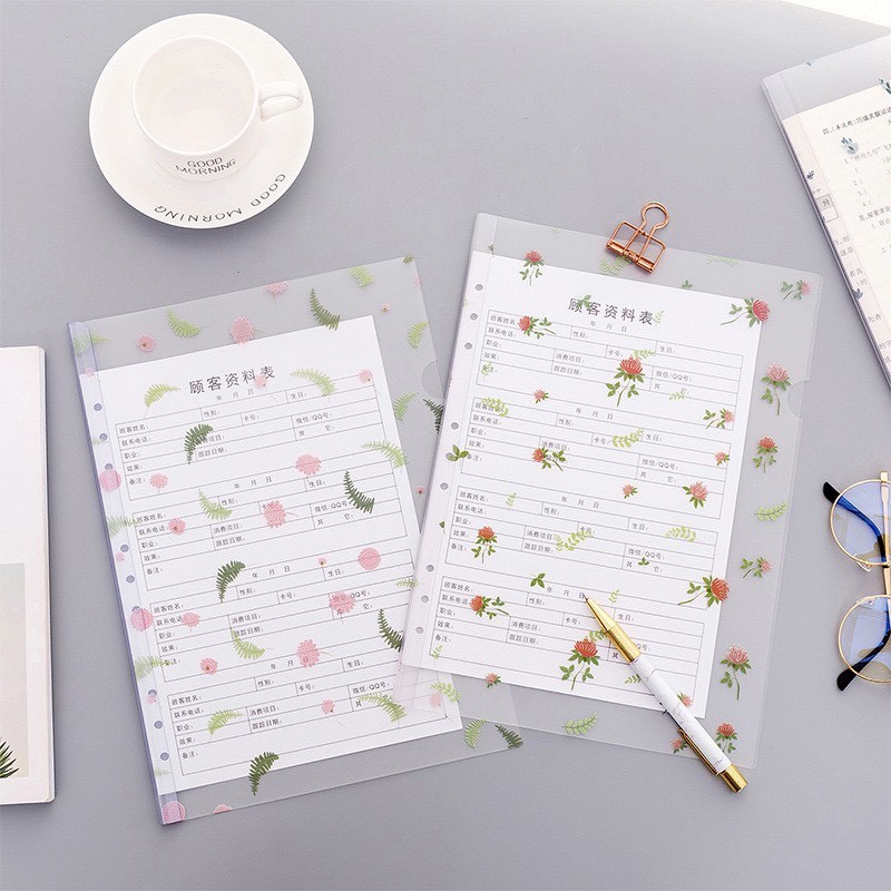 Bìa kẹp hồ sơ họa tiết noel