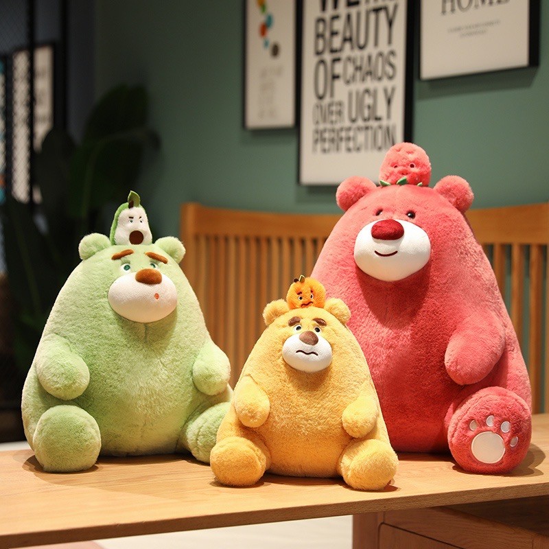 Gấu đầu trái cây