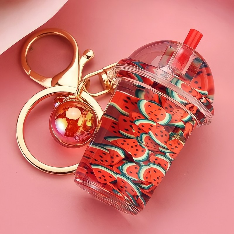 Móc khóa nước ép dưa hấu