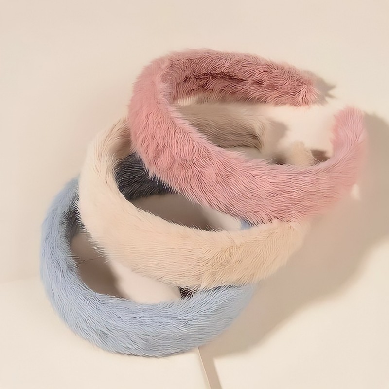 Băng đô len bông