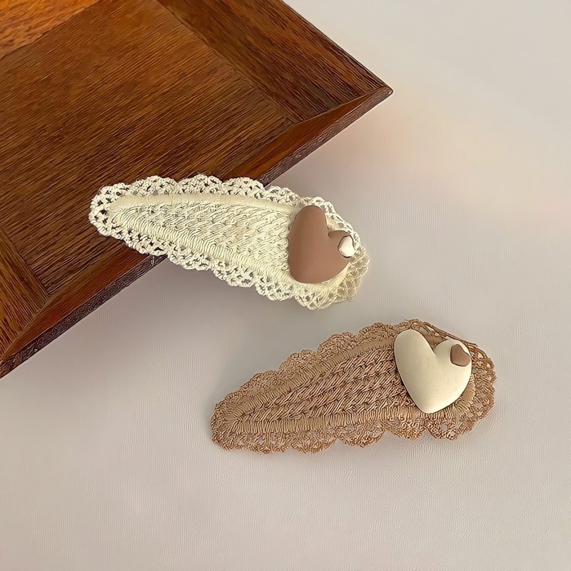 Kẹp tóc hình trái tim