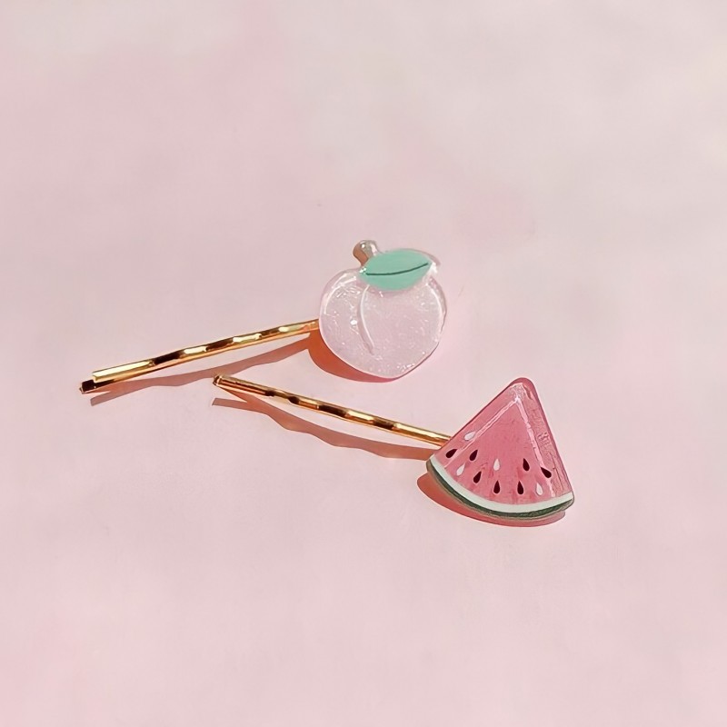 Kẹp tóc trái cây