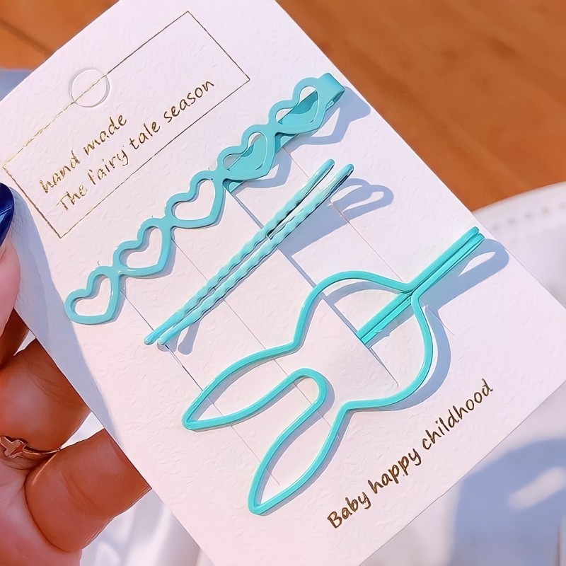 Set kẹp tóc dẹp