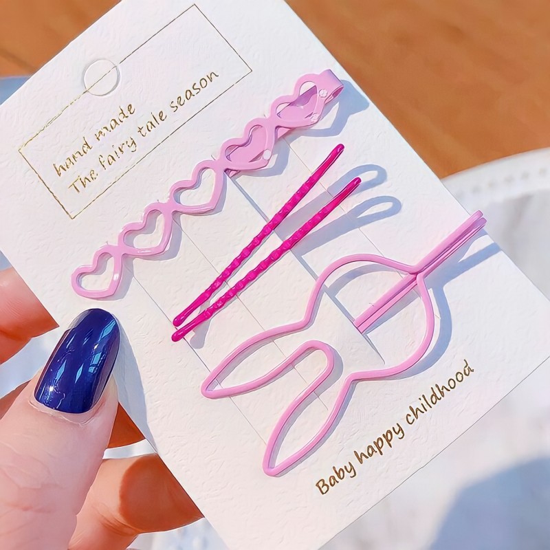 Set kẹp tóc dẹp