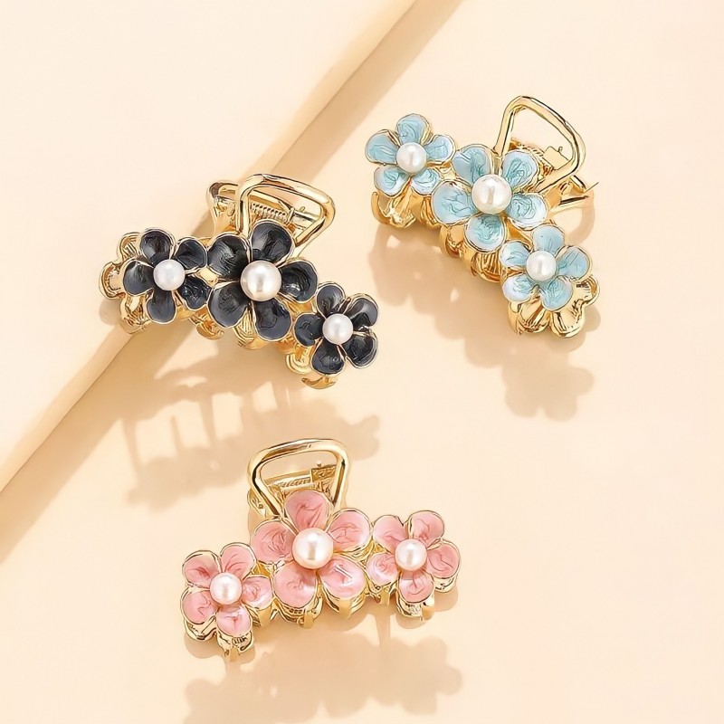 Kẹp tóc mini bông hoa