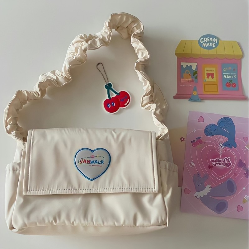 Túi đeo quai dạng xoắn có hình