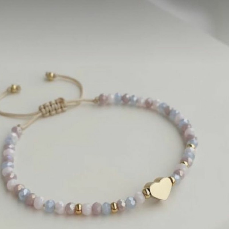 Vòng tay ngọc hình trái tim